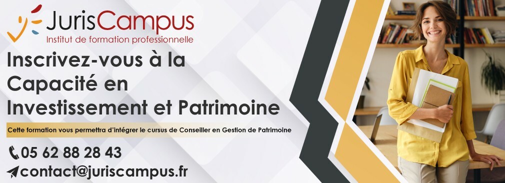 Capacité en investissement et gestion de patrimoine